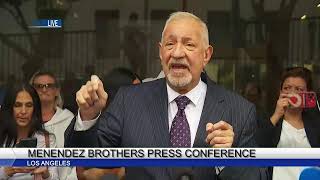LIVE: Family of Menendez brothers hold press conference