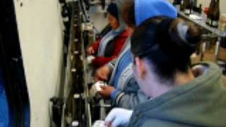 Sokol Blosser Bottling Line - T-Caps!