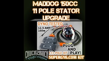 Maddog gen 5 11 pole stator upgrade plug and play install