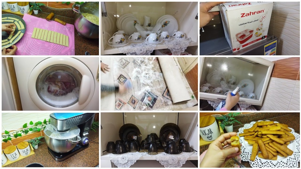 تنظيفات رمضان 🌜مكملين اللي بدأناه 💪🏻ماهو شغل البيت مابيخلصش 🧼لاستقبال شهر رمضان المبارك علي رواقه 