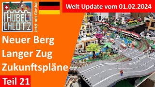 Berg mit Illegaler Bautechnik , Langer Zug + Zukunftspläne! - DE Welt Update Teil 21 vom 01.02.2024