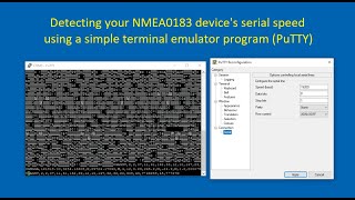 Troubleshooting serial communications, or detecting your device's serial speed using PuTTY screenshot 1