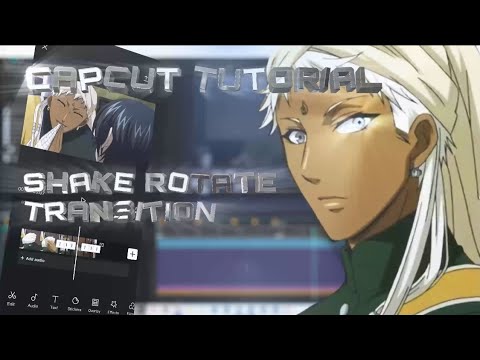 Edgy Shake Rotate Transition | AMW Like After Effects || Capcut Tutorial