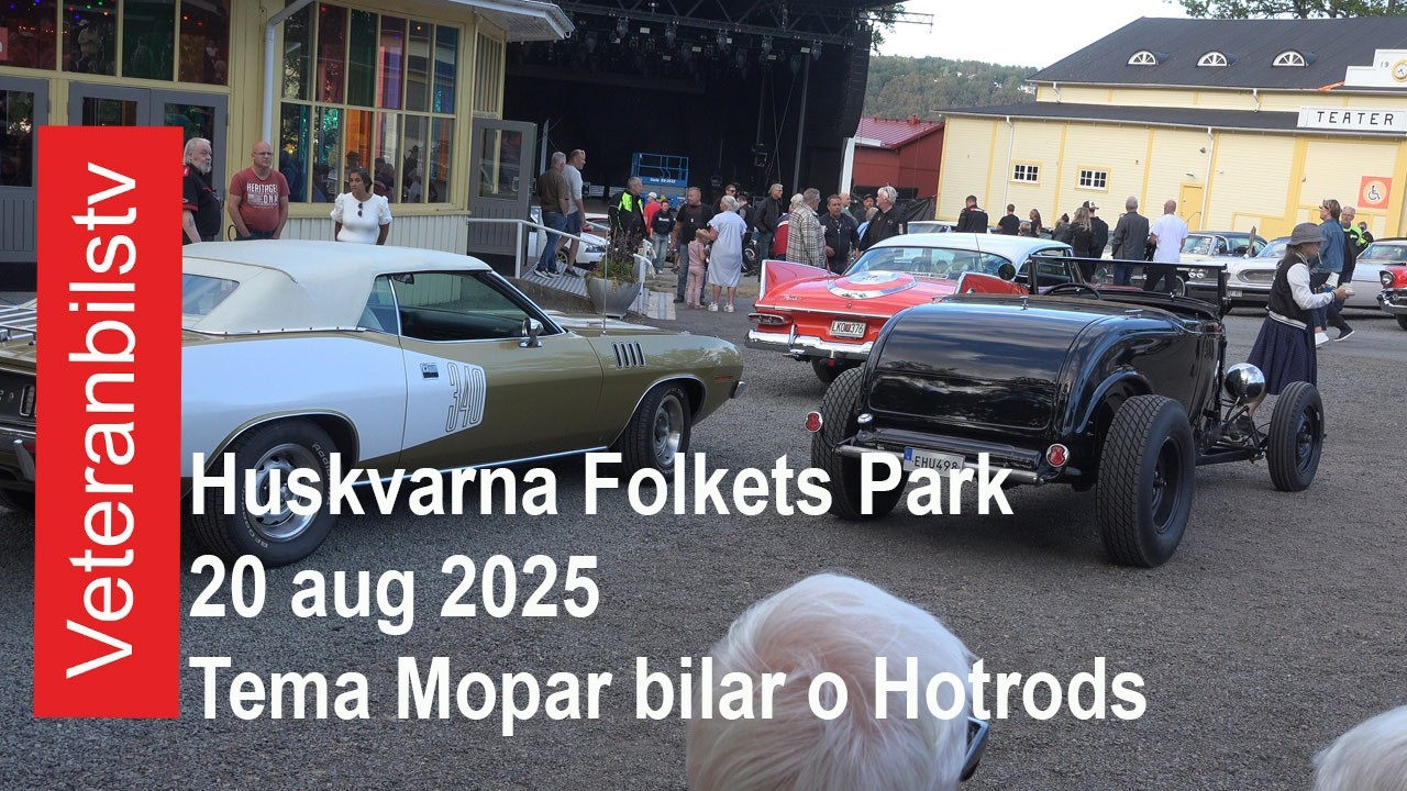 Tema Mopar bilar och Hot Rods 2025