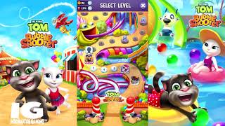 Talking Tom Bubble Shooter #1 Level 1 to 8 Unlocked 2019 Android Gameplay HD screenshot 4