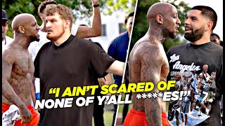 Streetballer Had BEEF With Us.. So We Settled It... AGGRESSIVE 5v5 Streetball! Ft Greg Helt