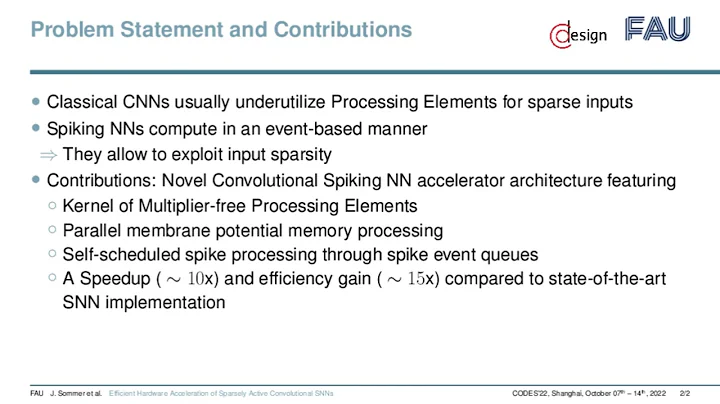 Efficient Hardware Acceleration of Sparsely Active Convolutional Spiking Neural Networks