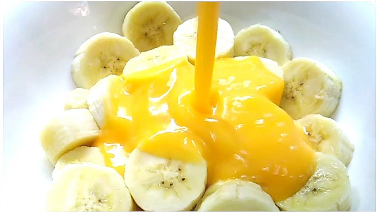 กล้วยหอมกับไข่​ เมนูโปรดของเด็กๆ:Cooking​ Idea​