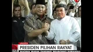 Rhoma Irama Mendukung Prabowo Subianto