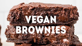 The Ultimate Fudgy Vegan Brownies!