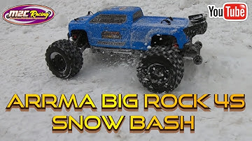 Arrma Big Rock 4s Snow Fun!