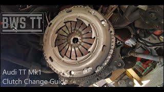 Audi TT MK1 Quattro Clutch Change Guide