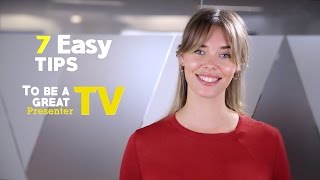 Creative Tips | Become a presenter for TV