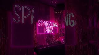 Sparkling pink bar #pink #bar #nightlife