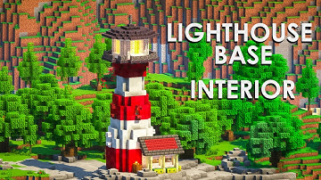 Interior Guide for a Lighthouse Base Minecraft Build Tutorial (Part 2)