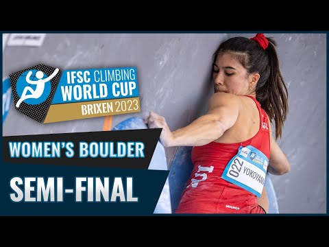 Women's Boulder semi-final || Innsbruck 2023