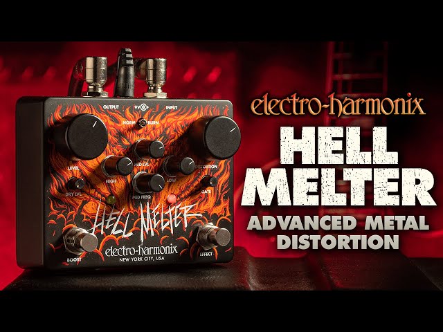 Гитарная педаль эффектов Electro-harmonix Hell Melter