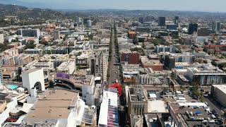 Dolby Theater \& Oscars Red Carpet - Drone Views