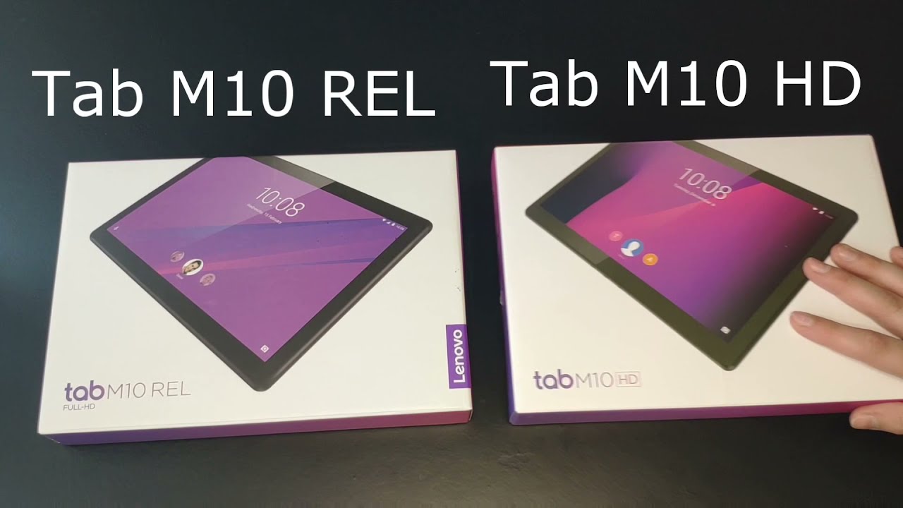 Lenovo Tab M10 FHD REL Tablet - YouTube