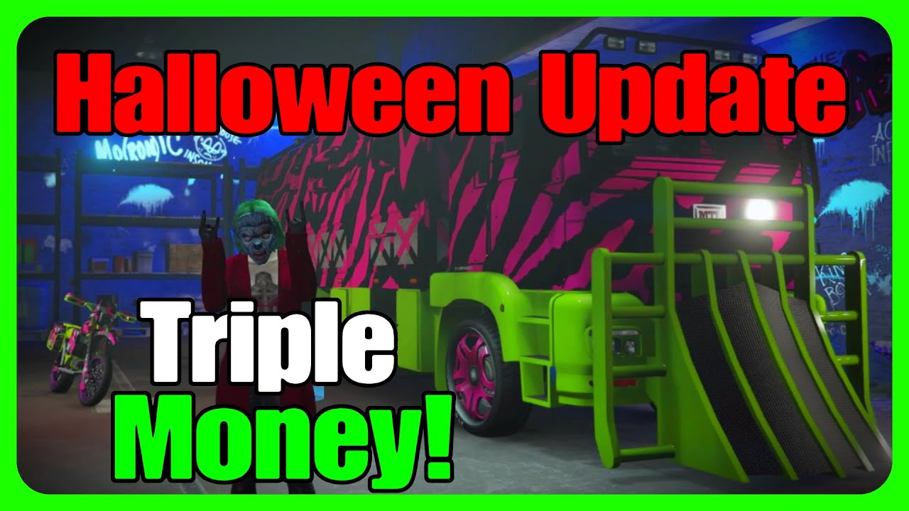 Halloween Triple Money Acid Lab Update With CHAOS! Gta 5 Online YouTube
