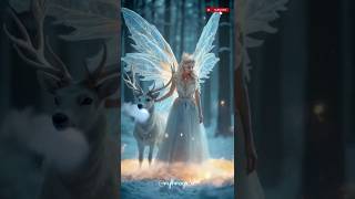 Magical Winter Fairy Lights Up the Frozen Night ✨🧚♀️❄️ #FairyMagic #WinterFantasy #shortsviral #ai