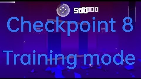 Smash Hit 2 Custom Levels checkpoint 8| Training mode