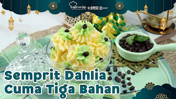 CUMA PAKE 3 BAHAN LHO!!! COBAIN RESEP SEMPRIT DAHLIA INI