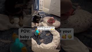 Got this tummy time crab for my baby and she loves it! 🥰 Best gift ever for infants and toddlers!