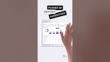 Power BI Report Makeover #shorts #powerbi #design