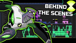 Animating a Ben 10 Space Battle
