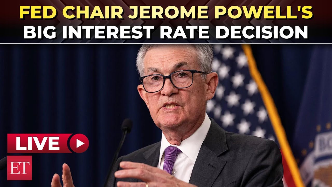 Live | Fed Chair Jerome Powell announces key interest rate decision ...