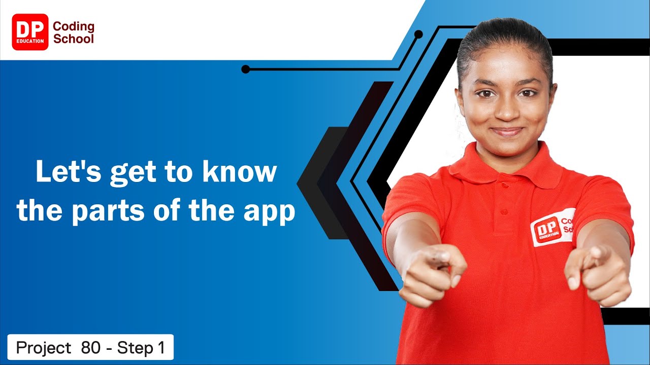 Project 80 Project 80 Step 1 - Let's get to know the parts of the app - YouTube