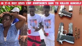 Omg16 Y-O Javead Use His Police Brother Gun To Kill Himself While His Bro Showering Wid His Girl