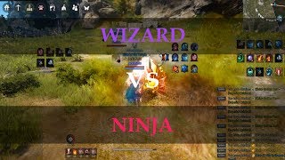 BDO - Wizard vs Ninja 1v1 Duels