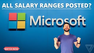 Microsoft is Going to Post Their Salary Ranges for All Open Positions in the United States!