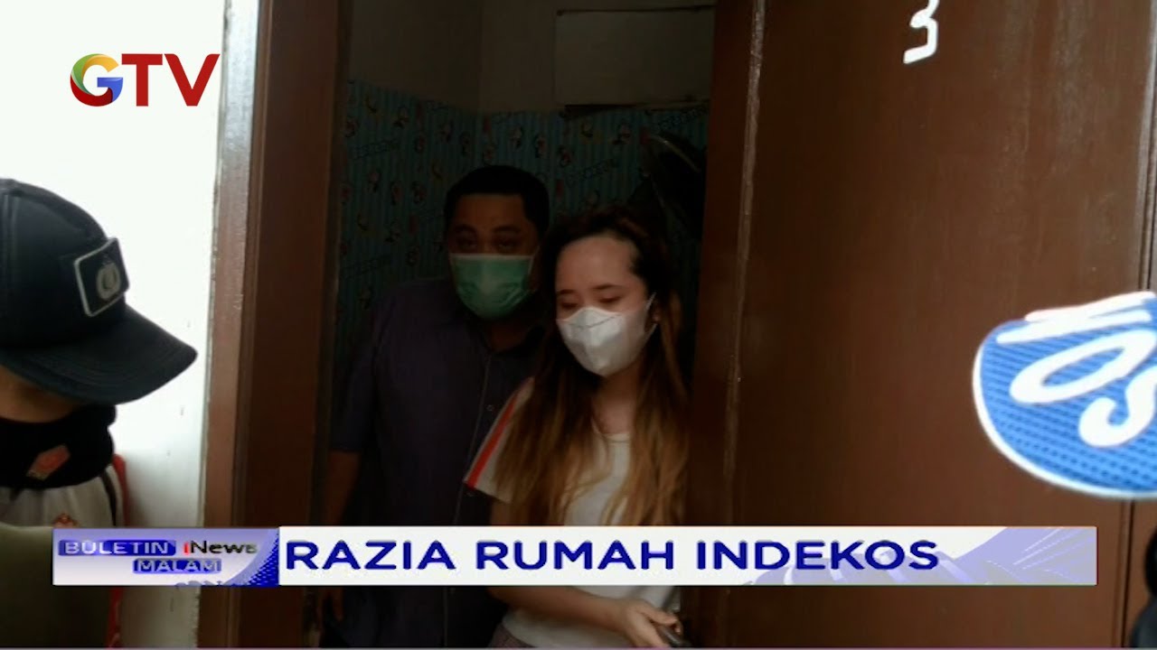 Petugas Gabungan Razia Rumah Indekos di Cilegon - BIM 11/03