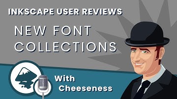 Review New Font Collections in Inkscape 1.3