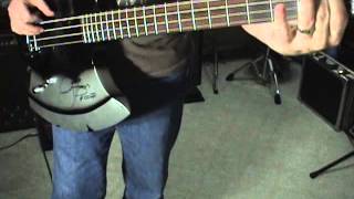 1998 Gene Simmons Axe Bass Guitar Autographed Review Scott Grove