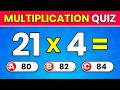 Can You Pass This Multiplication Quiz? ✖️ 30 Questions Speed Test