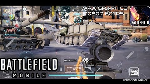 Battlefield Mobile Gameplay (Early Access/Alpha Test) Max Graphics 1080p 60Fps Android