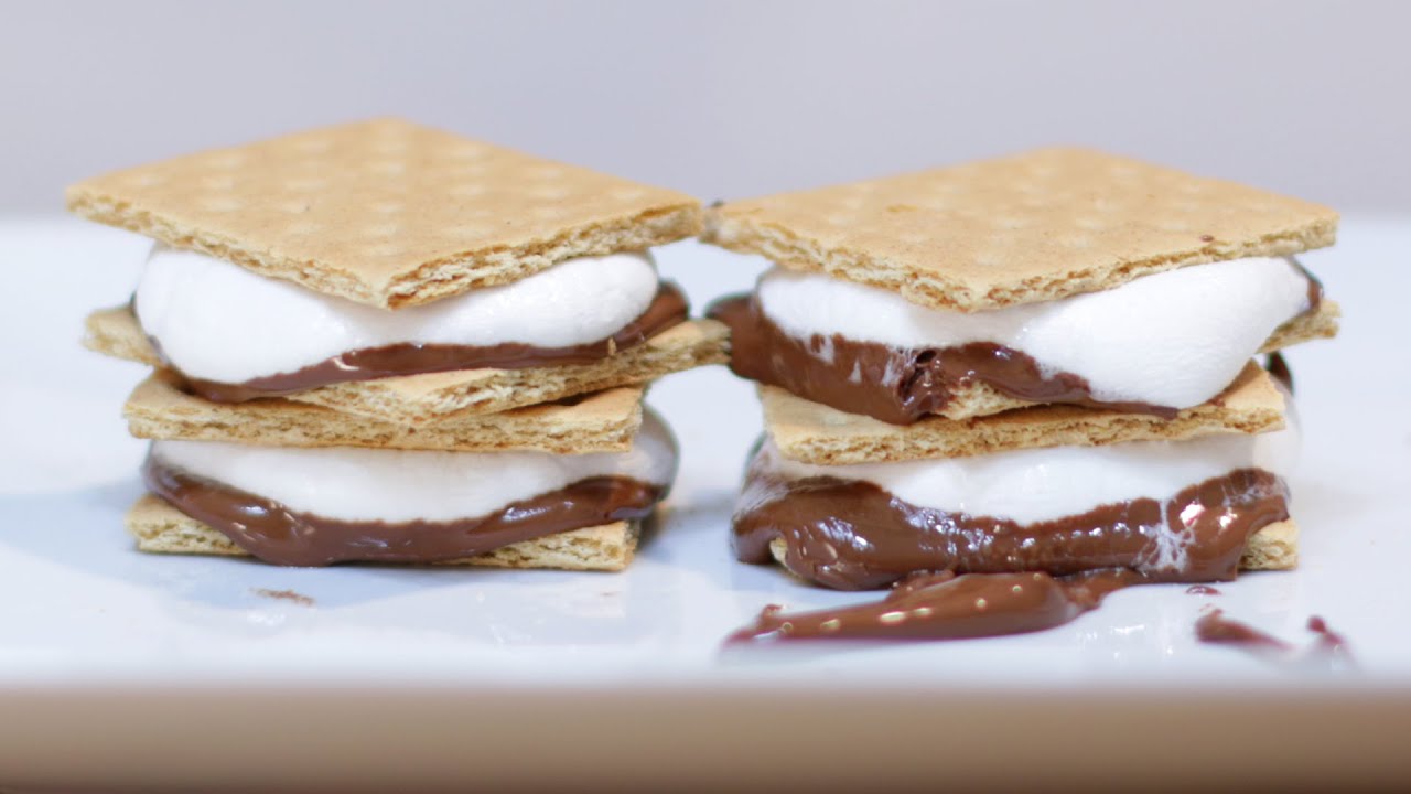 How to Make Smores in the Microwave Yummy Smores at Home picture pic