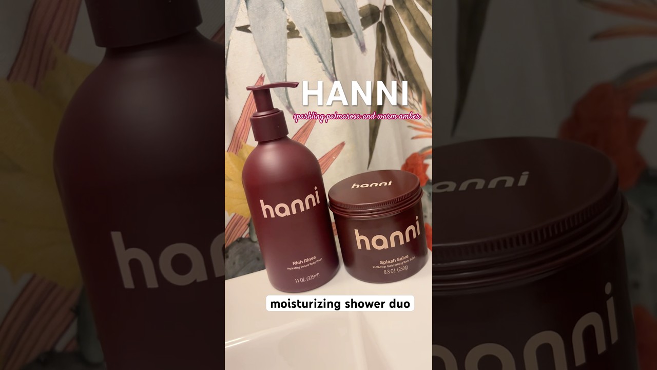 This Shower Routine Is Pure Luxury, Hanni Rich Rinse & Splash Salve #shorts #hanni