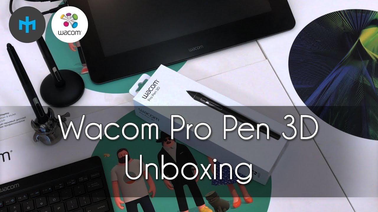 Wacom Pro Pen 3D Unboxing
