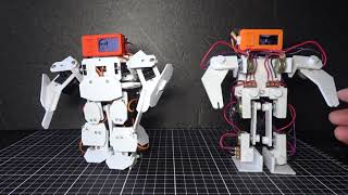 【二足歩行ロボット】バッテリ内蔵で自由度向上【電子工作】