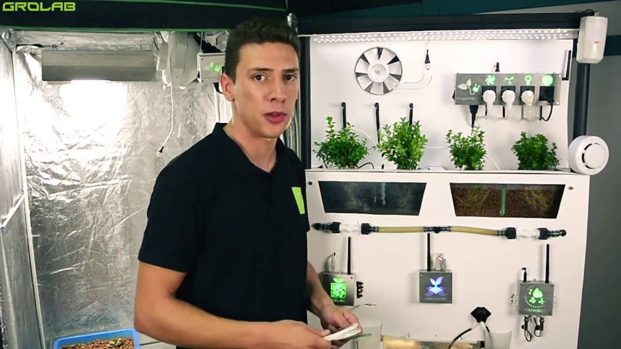 GroLab - Instalación SoilBot