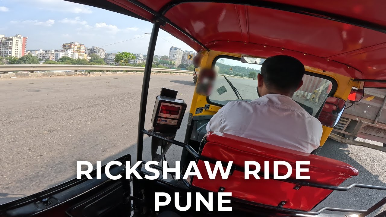 4K POV - Pune's Rickshaw Ride Experience!