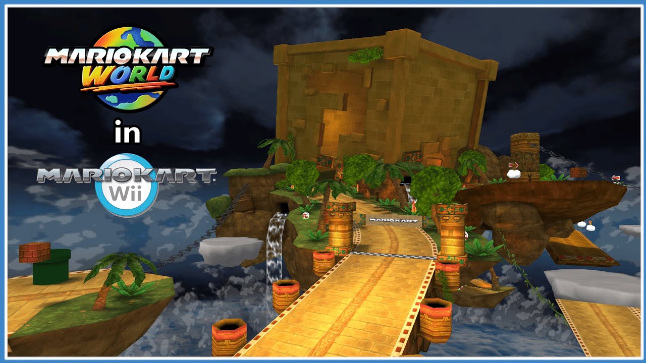 SW2 Great ? Block Ruins | MKWii Remake