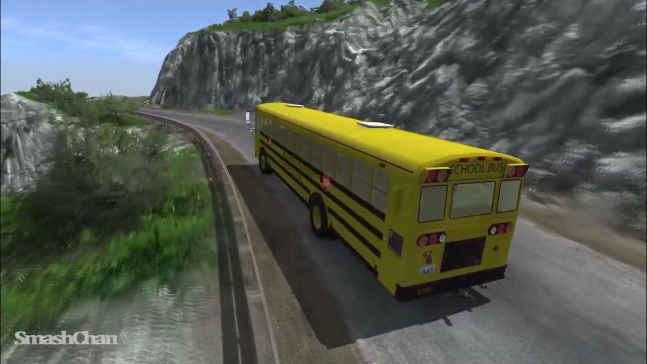 Articulated Bus 7 BeamNG DRIVE SmashChan YouTube