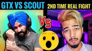 GTX PREET vs SCOUT🔴2ND TIME REAL FIGHT🔴 scout vs GTX PREET controversy🔴IQOOZ3