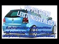 VW Polo 9N3 Leistungsverlust, Kraftstoffpumpen Sieb, Filter, und Leitungen auf Dichtsitzen prüfen